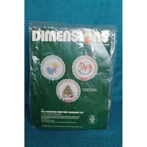 Dimensions Christmas ornament cross stitch kit